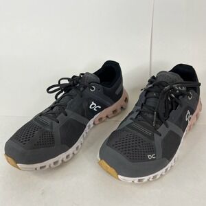 ON Cloud 5 Women Running Jog Shoe Rock/Rose Comfort Breathable ONN-7.5-G-5